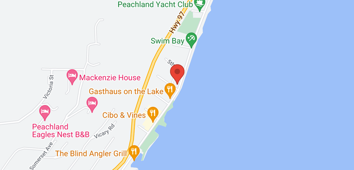 map of #SL2 5760 Beach Avenue